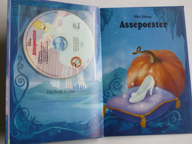 Assepoester - Disney Boek + CD
