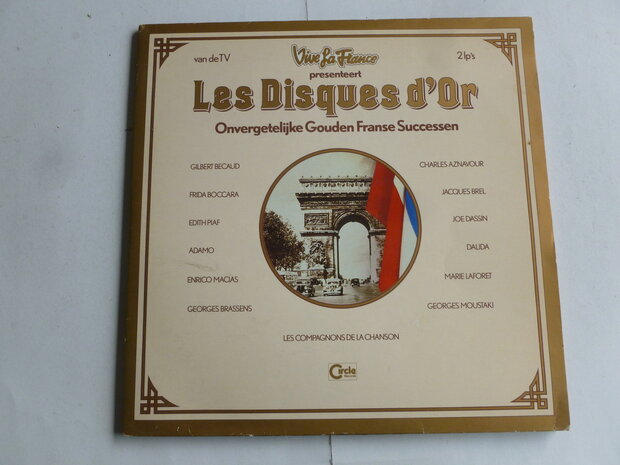 Les Disques d' or - Onvergetelijke Franse Successen (2 LP)