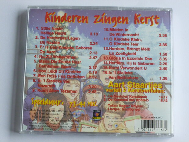 Kinderen zingen Kerst - De mooiste Kerstliederen + 2 Kerstverhalen Aart Staartjes