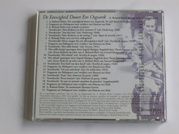 De Eeuwigheid duurt een Oogwenk - A. Roland Holst 