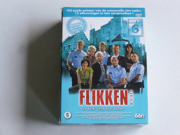 Flikken - Serie 6 (4 DVD) mmv Boudewijn de Groot