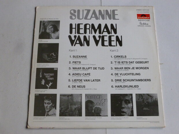 Herman van Veen - Suzanne (LP) 2419034