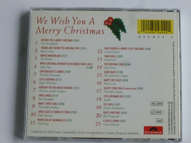 We wish you a merry Christmas (polydor)