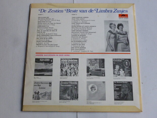 De Zestien Beste van de Limbra Zusjes - Zeg kleine ree (LP)2454017