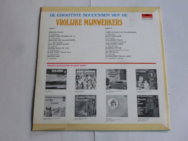 De Grootste Successen van de Vrolijke Mijnwerkers (LP) 2454018