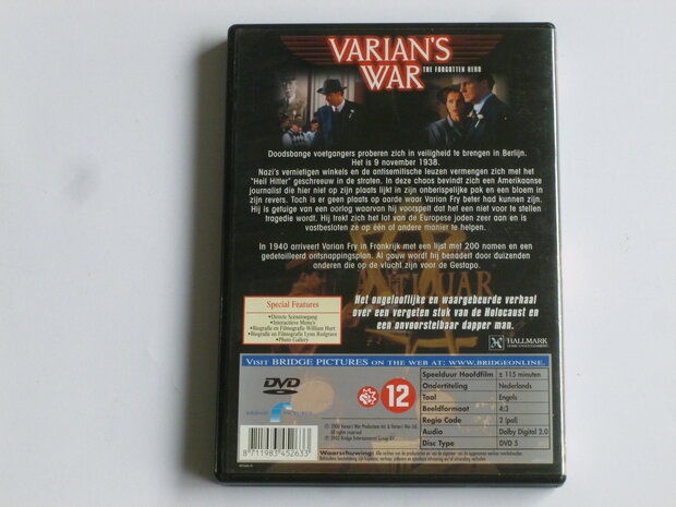 Varian's War - the forgotten herd / William Hurt (DVD)