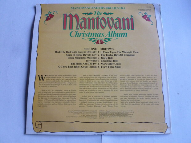 Mantovani - The Mantovani Christmas Album (LP)