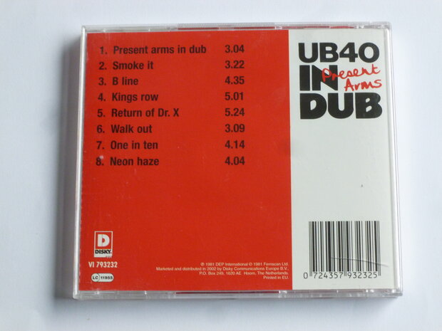UB40 - Presents Arms in Dub