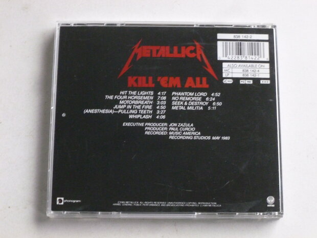 Metallica - Kill 'em All