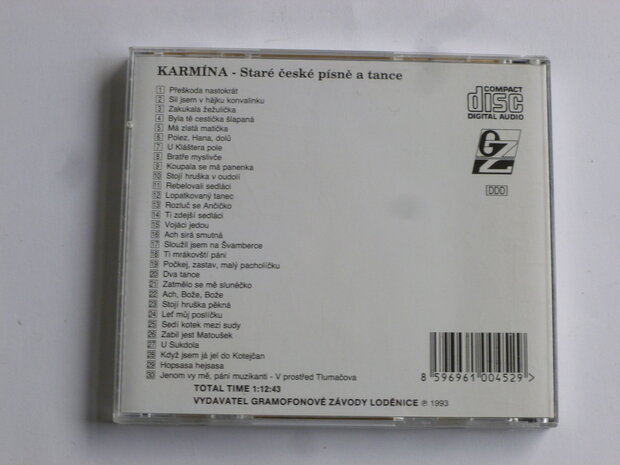 Karmina - Stare ceske pisne a tance