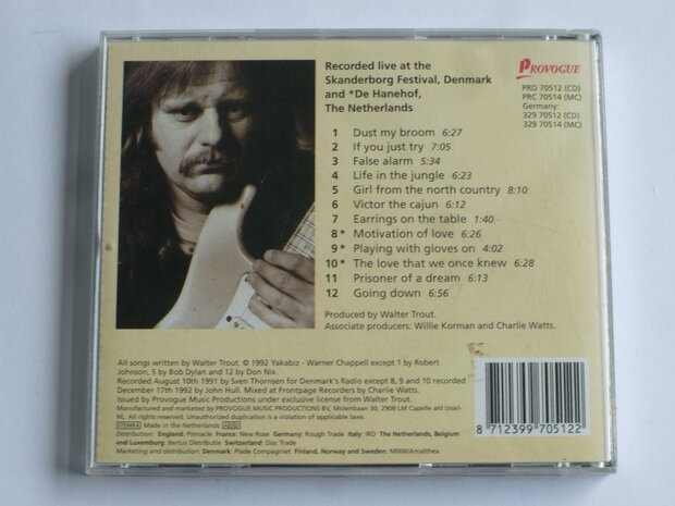 Walter Trout Band - Live / No more fish jokes