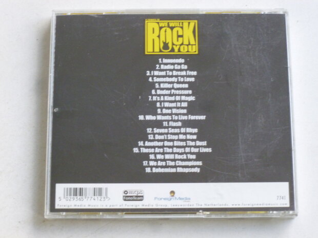 A Tribute to We will Rock you - Highlights of the Musical