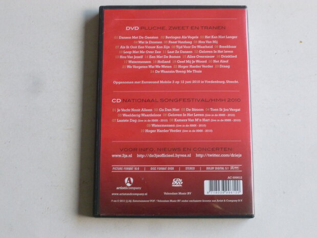 3JS - Pluche, Zweet en Tranen (CD + DVD)