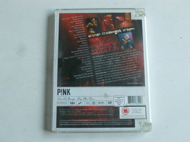 Pink - Live in Europe / Try this Tour (DVD)