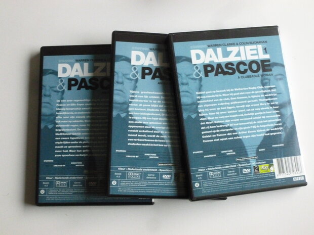 Dalziel & Pascoe - Serie 1 (3 DVD)