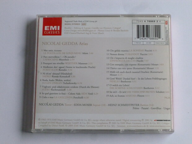 Nicolai Gedda - Arias (EMI)