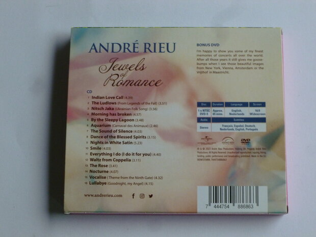 Andre Rieu - Jewels of Romance (CD + DVD)