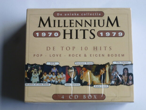 Millennium Hits 1970 - 1979 (4 CD) Nieuw