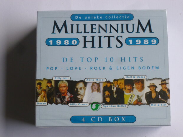 Millennium Hits 1980 - 1989 (4 CD) Nieuw