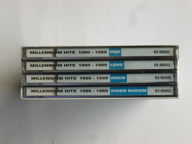 Millennium Hits 1980 - 1989 (4 CD) Nieuw