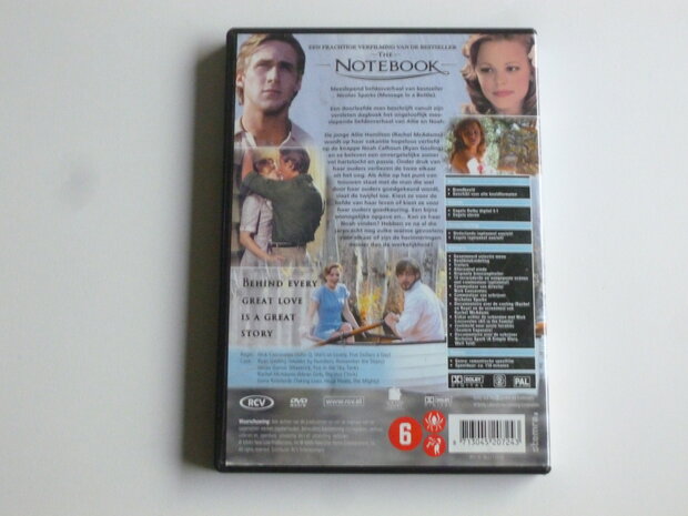 The Notebook - Ryan Gosling (DVD)