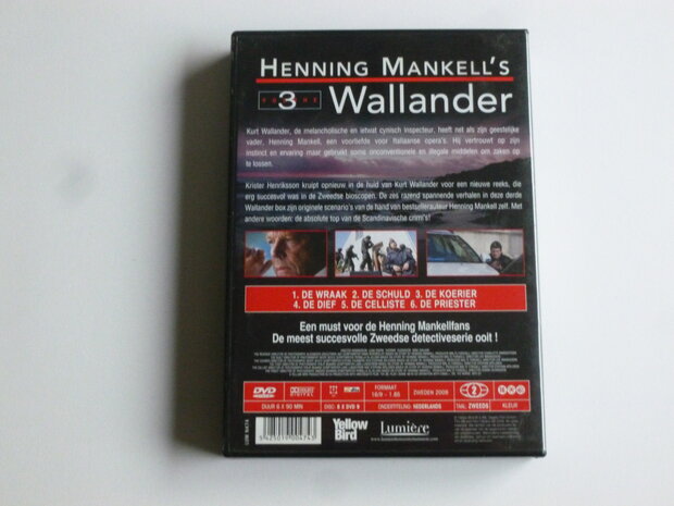Henning Mankell's Wallander - volume 3 (6 DVD)
