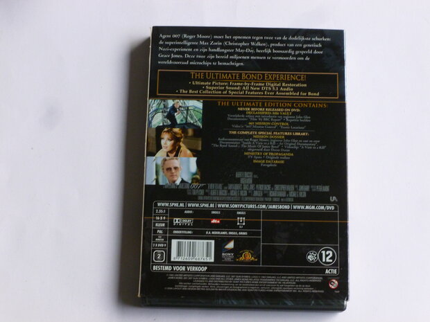 James Bond - A View to a Kill / Roger Moore (2 DVD) Ultimate Edition