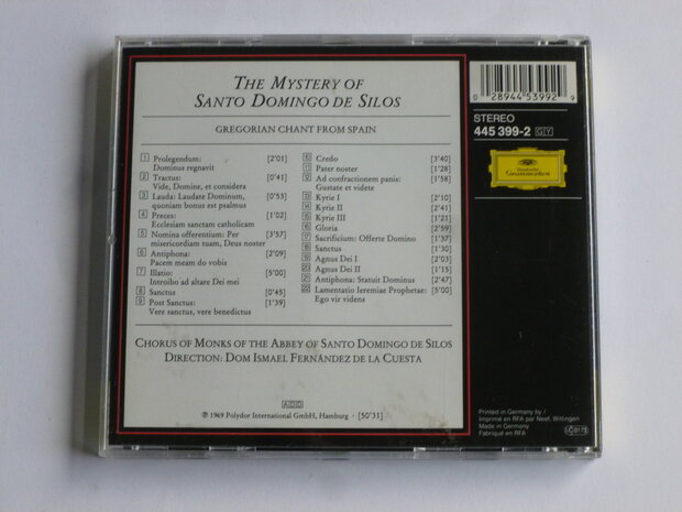The Mystery of Santo Domingo de Silos - Gregorian Chant