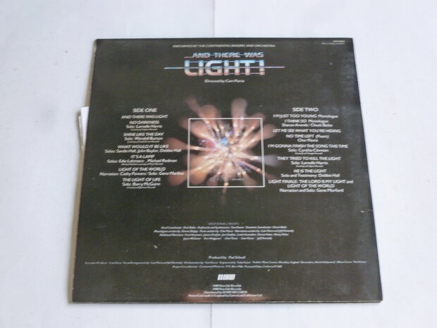 ...and there was Light ! - The Continental Singers (LP) wst9601