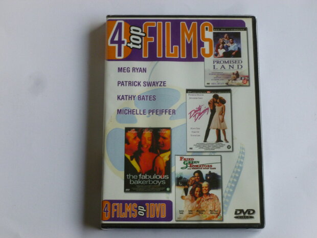 4 Top Films - Fabulous bakerboys, dirty dancing, fried green tomatoes, promised land (DVD) nieuw