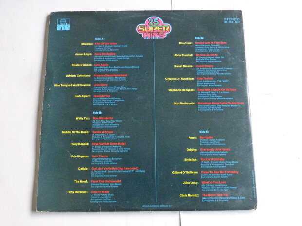 25 Super Hits - Original Artists (2 LP) 88363xct