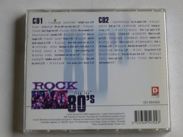 Rock Classics from the 80's (2 CD)