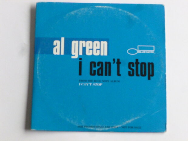 Al Green - I can't stop (CD Single)