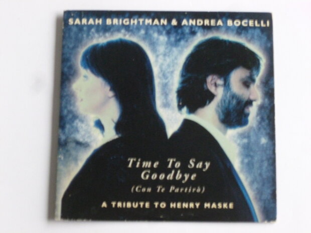 Sarah Brightman & Andrea Bocelli - Time to say goodbye (CD Single)