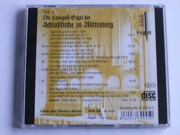 Friedrich Ladegast - Organ vol.5