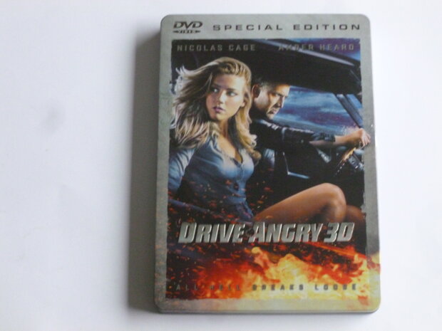 Drive Angry 3D - Nicolas Cage (DVD) metalbox