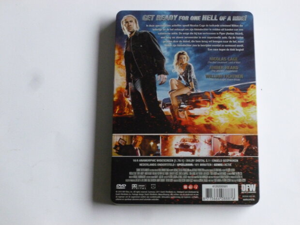 Drive Angry 3D - Nicolas Cage (DVD) metalbox