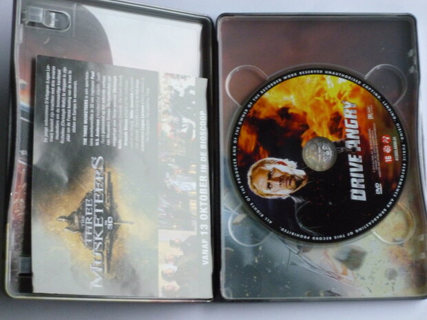 Drive Angry 3D - Nicolas Cage (DVD) metalbox