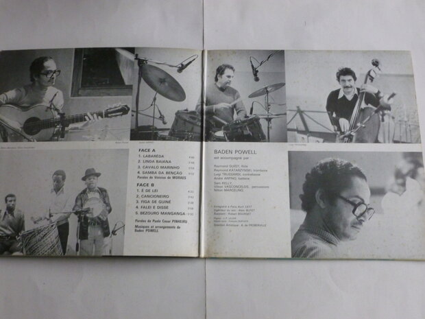 Baden Powell - canta Vinicius de Morraes e Paolo cesar Pinheiro (LP)