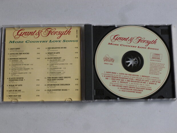 Grant & Forsyth - More Country Love songs