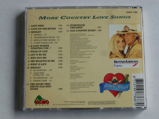 Grant & Forsyth - More Country Love songs