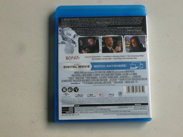 The Snowman - Michael Fassbinder (Blu-ray)