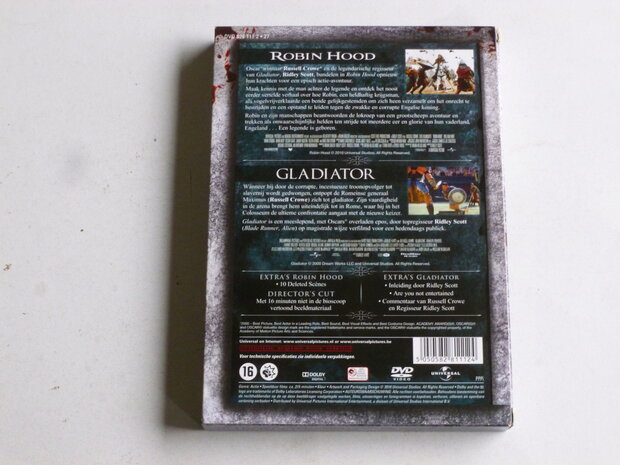 Robin Hood + Gladiator - Ridley Scott, Russell Crowe (2 DVD)