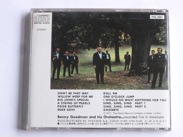 Benny Goodman - Today (Japan)