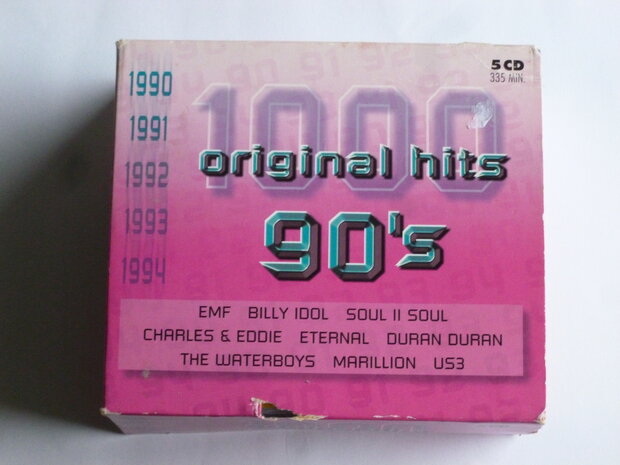 Original Hits 90's - 1990/1994 (5 CD)