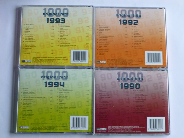 Original Hits 90's - 1990/1994 (5 CD)