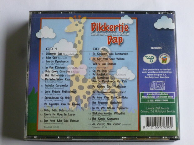Dikkertje Dap - Liedjes van Annie M.G. Schmidt (2 CD)