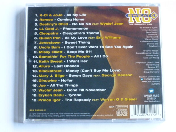 No Sweat 4 - The coolest R&B