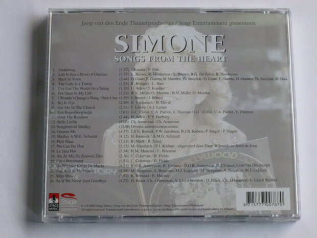 Simone - Songs from the Heart (gesigneerd)