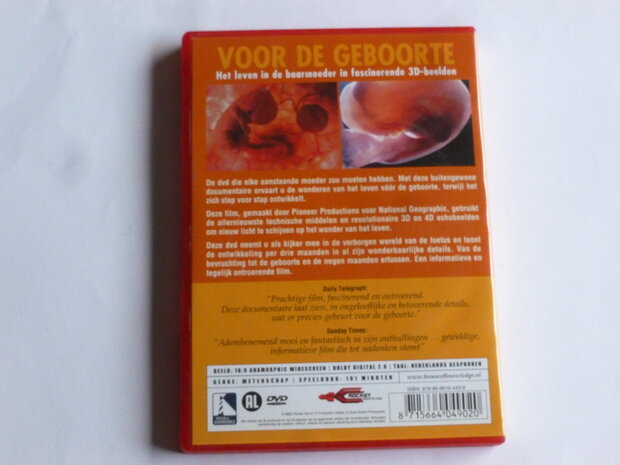 Voor de geboorte - Het leven in de baarmoeder in 3d beelden (DVD)